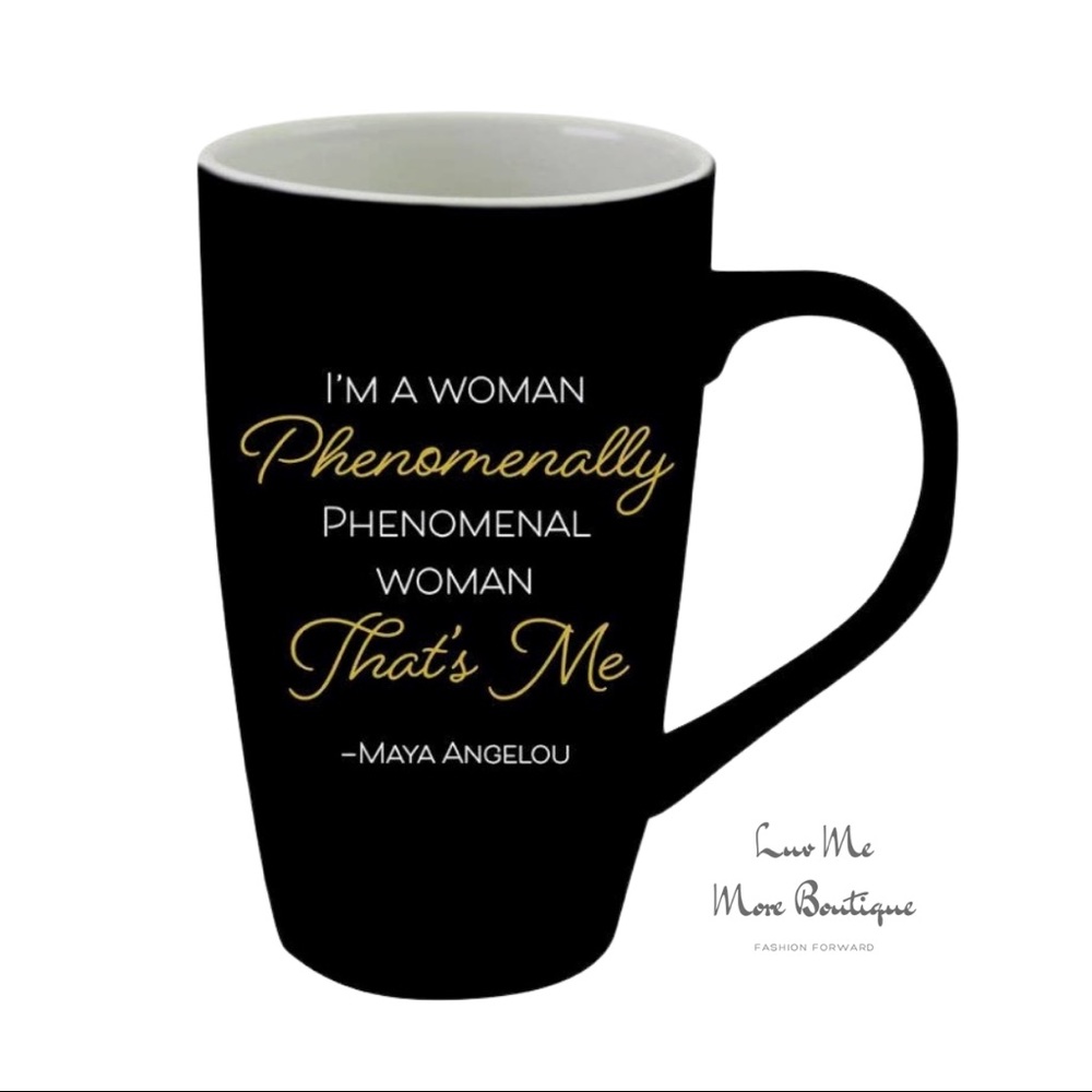 Phenomenal Woman Latte Mug